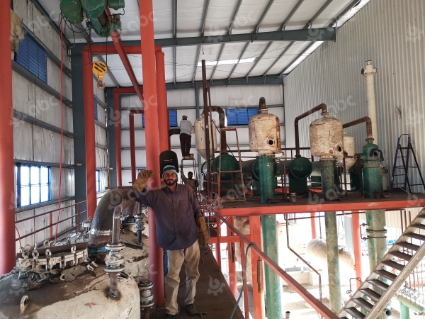 50 t/k quvvatga ega baliq moyi ekstraksiyasi ishlab chiqarish liniyasi
